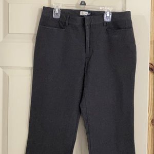 Charcoal Gray Gap boot cut dress pants